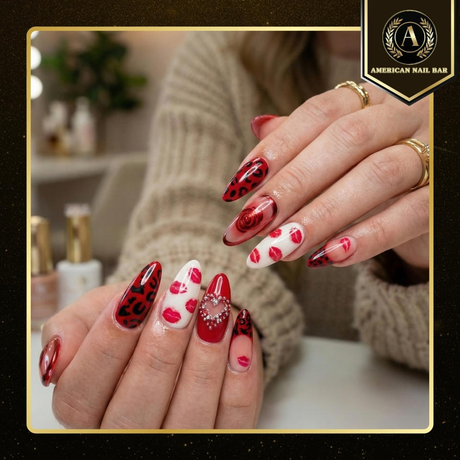 Valentine nail collection